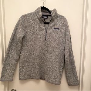 Patagonia 1/4 zip sweater size L